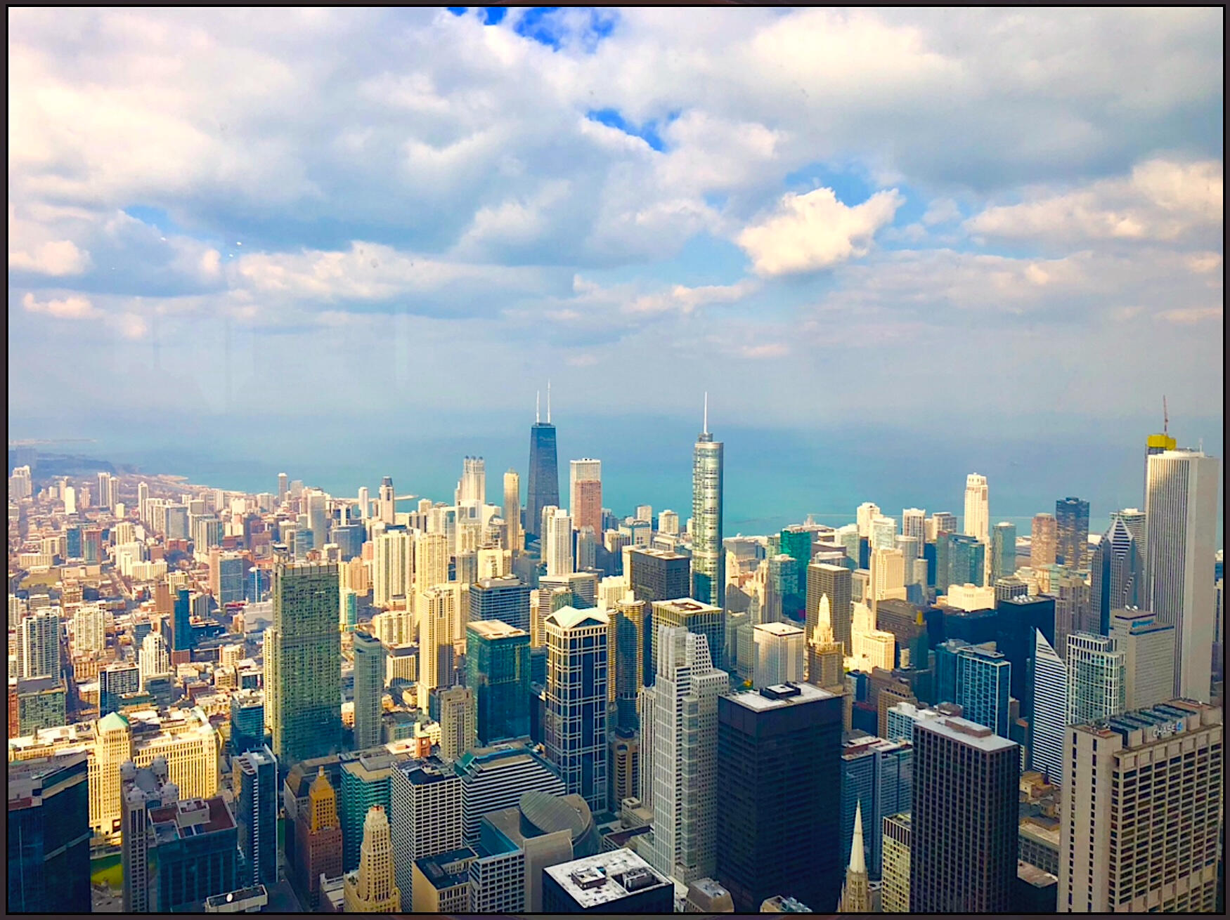 Chicago Skyline from Above