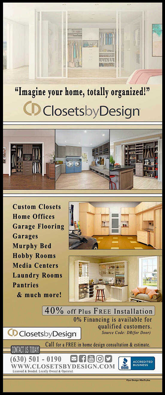 Closets By Design Ad